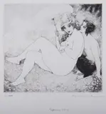Spring Song by Norman Lindsay, Facsimile Etching 409/550, sold Nov 2019