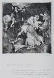 Pirates' Captives by Norman Lindsay, Facsimile Etching 111/550, sold Nov 2019