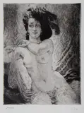 Rita by Norman Lindsay, Facsimile Etching 221/550, sold Nov 2019