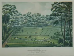 Joseph Lycett, Raby, the Property of Alexander Riley, Esq. New South Wales, Aquatint