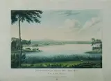 Joseph Lycett, Lake Patterson, near Patterson's Plains, Aquatint