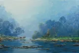 Kevin Best, River Crossing, Morning