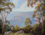 John Bradley, Sunlit Bluffs, Katoomba