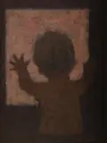 Rick Everingham, Outside, Oil on Canvas on Board