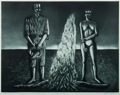 Bob Marchant, The Drover's Boy, Aquatint 15/100