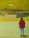 Sergio Agostini, My Country, Oil on Canvas