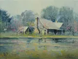 Patrick Carroll, Spring Showers, Wauchope, 1979, Oil on Canvas on Board