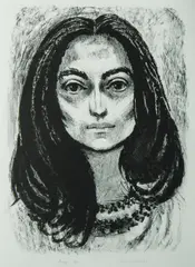 Noel Counihan, Image II (Opoul Suite), 1981, Lithograph