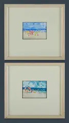 Howard B Ireland, (2), Oil on Card (2)