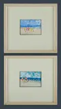 Howard B Ireland, (2), Oil on Card (2)