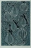 Gracie Kumbi, Stingrays, 2007, Etching from Zinc Plate 4/30