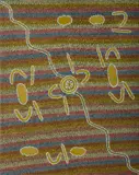 Morris Wako, Untitled, Acrylic on Canvas