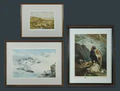 (3) by Archibald Thorburn, sold Sep 2019
