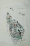 Bryan de Grineau, Loading with Sugar, Salaverry [Peru], Pencil