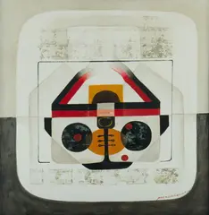 Untitled by Paco Gorospe, Oil on Canvas, sold Sep 2019