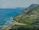 The Outlook, Stanwell Park by Will Ashton, 1940, Oil on Canvas, sold Jul 2019