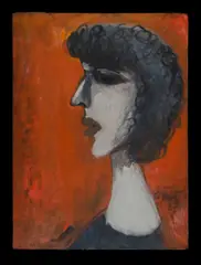 Michael Kmit, Signature, 1965, Oil on Board