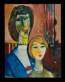 Michael Kmit, Untitled, 1961. Signed & dated verso