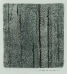 Sherbrooke Forest No.4 by Fred Williams, 1962, Aquatint 5/9, sold Jul 2019