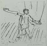 Fred Williams, The Song,' 1955-56. Printed 1962-67 (second state), Etching 3/6