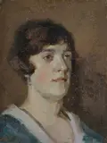 Elaine Coghlan, Enid [Dickson, Artist], Oil on Canvas on Board