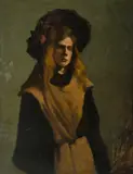 Janet Agnes Cumbrae Stewart, Pensive, c1900s. Unsigned