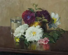 E. A. Hume, Still Life, Oil on Canvas Board
