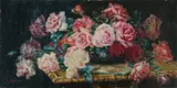 E. A. Hume, Roses Still Life