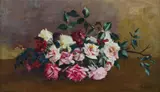 Emily Meston, Roses, 1893, Oil on Canvas