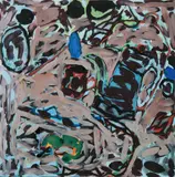 Bill Brown, Coffee (with IF), 1995-96, Acrylic & Gouache on Paper