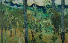 David Schlunke, Bush Landscape, 1973