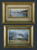 Leonard Long, (2), Oil on Canvas (2)