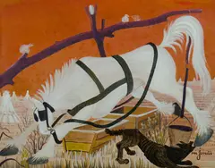 Martin Jonaš, Untitled, Oil on Canvas