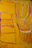 Eubena Nampitjin, Kinyu, 2007. Warlayirti Artists (inscribed verso), cat #212/07, Acrylic on Linen
