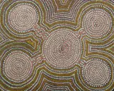 Papunya - Meeting Place,' c by Freddy West Tjakamarra, 1975/76, sold Jul 2019