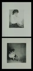 Norman Lindsay, Folio of Two Facsimile Etchings. 'Columbine' (22x21cm); & 'Your Fate' (14x11.5cm), Facsimile Etching 152/550 (2)