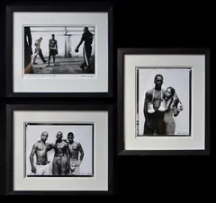 Stephen Dupont, (3), 3 Photographs. Boxers Cuba, 2001. Signed