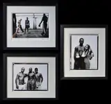Stephen Dupont, (3), 3 Photographs. Boxers Cuba, 2001. Signed