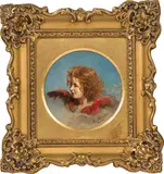 Anton Romako, Winged angel head