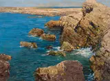 Alfred Zoff, Dalmatian coastal landscape