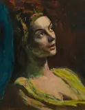 Josef Dobrowsky, Girl in yellow blouse