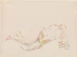 Oskar Kokoschka, Lying nude - School of Seeing
