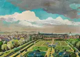 Oskar Laske, View of Vienna from the Upper Belvedere
