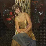 Friedrich Edler v. Radler, Mädchenbildnis („Schöne Wienerin“), 1928, oil on canvas; framed