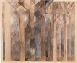 Subway Forest by Erika Giovanna Klien, c. 1950, watercolour on paper; framed, sold Jun 2023