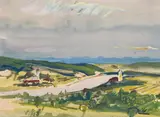 Josef Dobrowsky, River landscape
