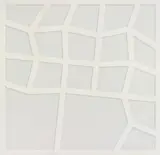 Walter Obholzer, Stadtplan, 1996, tempera on aluminium; framed