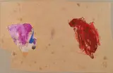 Martha Jungwirth, Untitled, 2018, mixed media on paper on canvas; unframed