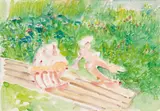Maria Lassnig, Gartenbank