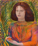Ernst Fuchs, Tatiana with palms